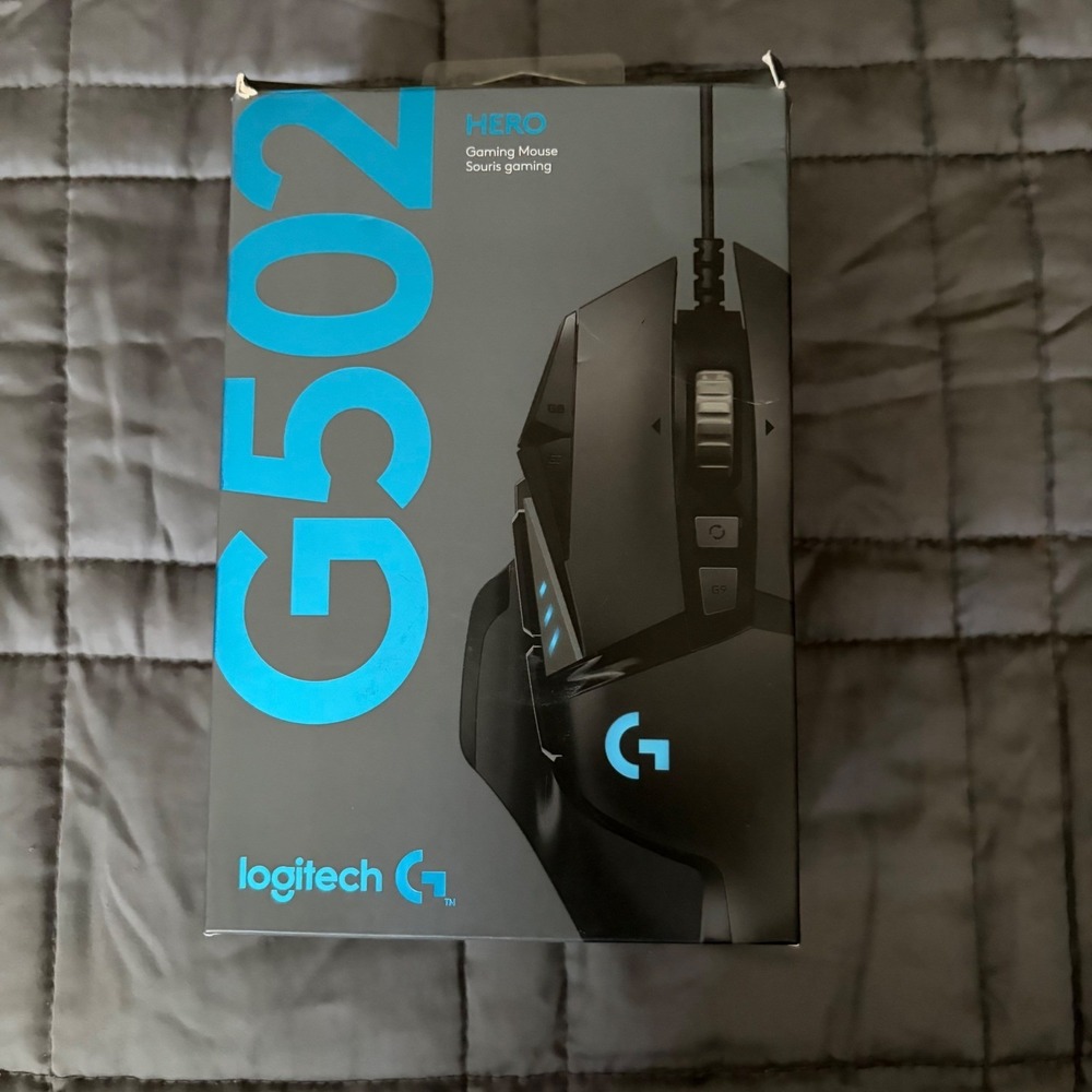 Logitech G502 HERO High Performance Wired Gaming Mouse Black 25600 DPI RGB